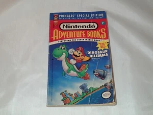 Dinosaur Dilemma Super Mario Bros Nintendo Adventure Books #7 1991 Pringles Ed - Bild 1 von 17