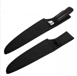 8 9 10 12 Chef Knife Blade Sheath Saya Tapered Guard Chef knife Case Cover Bag - Picture 1 of 9