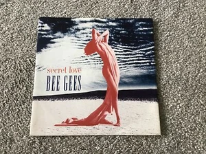 Bee Gees - Secret Love / True Confessions 7" Vinyl Single Record 1991 - Picture 1 of 6