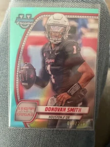 DONOVAN SMITH /299 RC REFRACTOR AQUA 2023 BOWMAN U CROMO - Imagen 1 de 2
