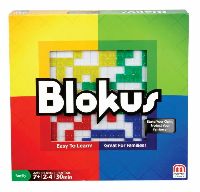 Mattel Blokus Educational Strategy Board Game New - Image 1 of 1