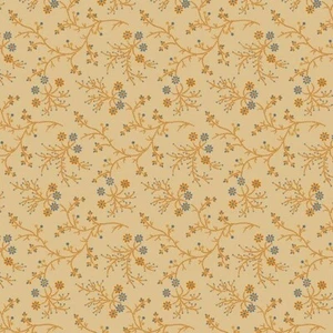 Cotton Fabric Marcus Indigo Cheddar Rothermel 330772 - Picture 1 of 1