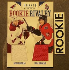 MIKA ZIBANEJAD/DAVID RUNDBLAD  2011-12  Panini  Anthology  Rookie Rivalry  #20