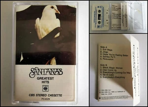 Genuine SANTANAS Greatest Hits Cassette Tape  - Picture 1 of 4