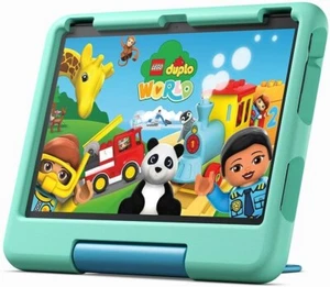 Amazon Fire HD 10 Kids Pro Tablet (Version 2023) 32GB, Wi-Fi, 10 " Zoll Grün,NEU - Afbeelding 1 van 6