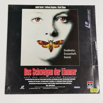 Laser Disk Disc - LD  Das Schweigen der Lämmer - 1992 - Bild 1 von 4