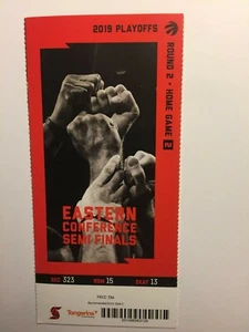 TORONTO RAPTORS VS PHILADELPHIA APRIL 29,2019 PLAYOFF TICKET STUB-RD2 HOMEGAME 2 - Picture 1 of 1