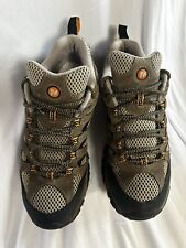 Merrell Men’s Moab Ventilator Vibram Hiking Shoes Size 10 Walnut