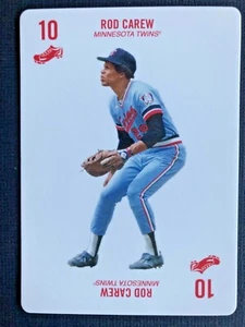 2020 Topps 52-Card Baseball Game - ROD CAREW Created by Kenny Mayne, - Bild 1 von 2