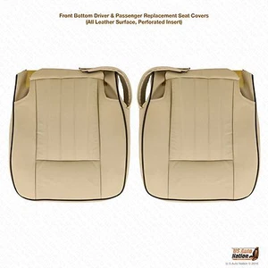 2003 2004 Lincoln Navigator Driver & Passenger Bottom Perforated Leather Cover - Picture 1 of 12