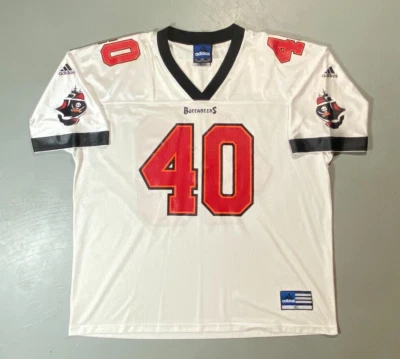 Camiseta de fútbol americano Mike Alstott #40 Tampa Bay Buccaneers Adidas adulto talla XL de colección Foto 1 de 4