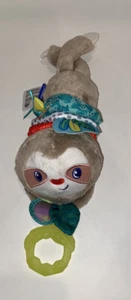 Infantino Sloth Music Pull Down Baby Huggable Lovey Lullaby Toy - Picture 1 of 5