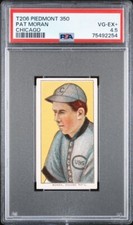 1909-11 T206 Pat Moran, Chicago Piedmont 350 PSA 4.5 #75492254