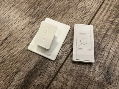 Remote Stand for Lutron Caseta Pico Remote - Single Pedestal -3D Printed - White