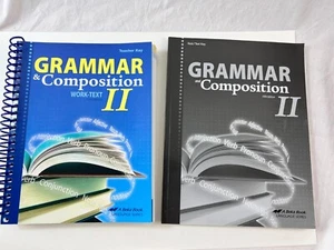 Abeka English 8 Grammar and Composition II Teacher Key Quiz/Test Key Fifth Ed. - Picture 1 of 10