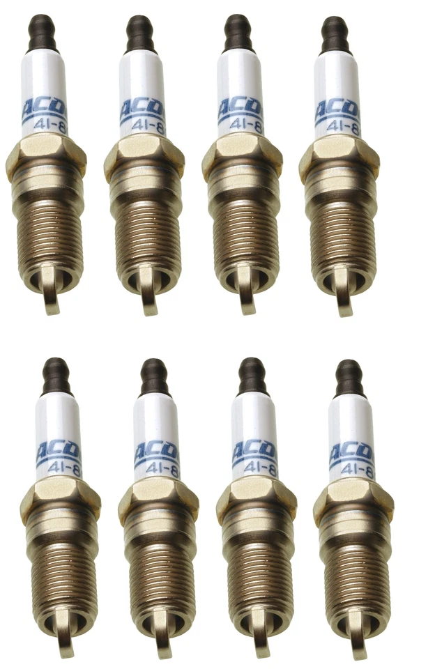 8 件套火花塞 AcDelco 适用于 Avanti 雪佛兰 GMC Workhorse Blue Bird V8 — 第 1/1 张图片