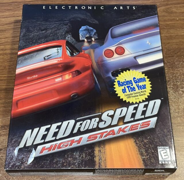 Need for Speed High Stakes PC CD-ROM Game Big Box