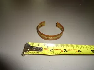 Vintage Copper & Brass Bracelet - Picture 1 of 4