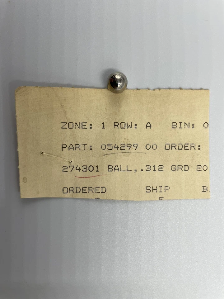 Gravely OEM 274301 Ball - NOS - 05429900 - Image 1 of 1