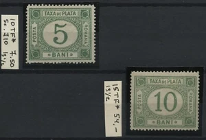 RUMÄNIEN CTPR 10 TF, 15 TF Scott J10, J15 neuwertig CV61,50 $ - Bild 1 von 1