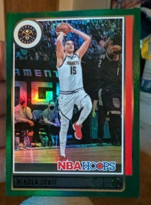 Nikola Jokic 2021-22 Panini NBA Hoops Green /99 #11 - Image 1 of 3