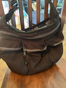 Diaper Dude Messenger Blue Orange Broncos Diaper Bag Baby Crossbody Daddy Man  - Picture 1 of 3