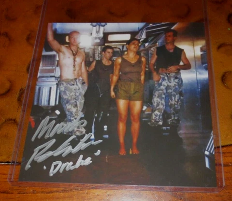 Mark Rolston as Drake in Aliens signed autographed photo Cover