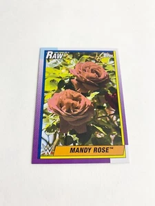 Mandy Rose Image Variation 2021 Topps Heritage WWE Card # 26 - Foto 1 di 2