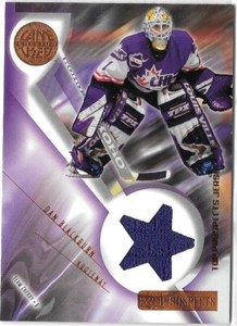 2001-02 UPPER DECK CHL PROSPECTS DAN BLACKBURN TOP PROSPECTS GAME USED JERSEY