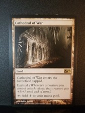 Cathedral of War MTG Magic Core 2013 (M13) NM See Detailed Pictures