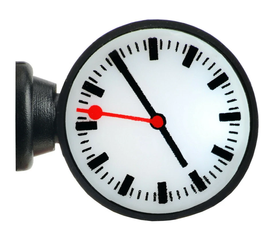 Viessmann 1383 Beleuchtete Bahnhofsuhr, LED weiss, H0  - Bild 1 von 1