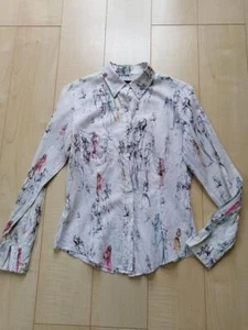 ISSEY MIYAKE White Shirts M Women 25216 - Picture 1 of 4