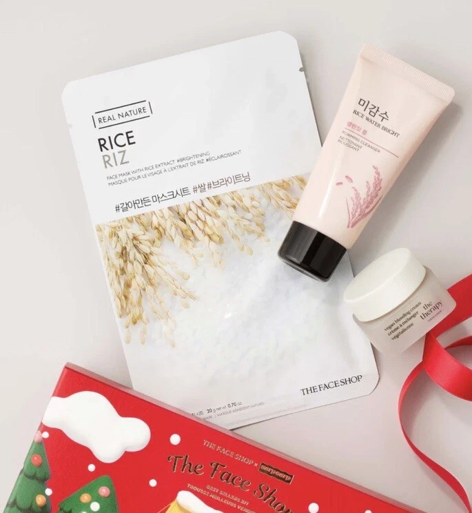 THE FACE SHOP EarpEarp K-Beauty Best Sellers Kit Face Cream Cleanser Sheet Mask - Image 1 of 4