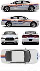 NJPD Decal Set 1:24 Car Not Actual Set In Picture 