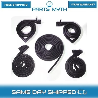 Nuevo kit de 5 sellos de goma para puerta para Dodge Plymouth 1967-1972 Foto 1 de 4