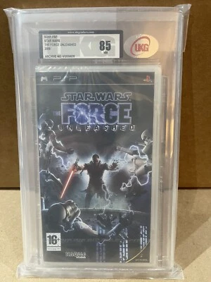 PSP Star Wars The Force Unleashed UKG/VGA/WATA Graded 85 NM 2008 - Image 1 of 3