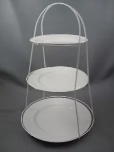 3 Etagen Kuchenständer Rahmen / mit / ohne Platten - Bild 1 von 5