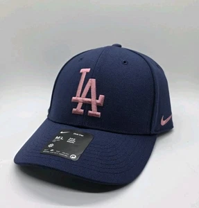 Para hombres Nike Club Los Angeles Dodgers Rosa M/L Gorra con tirantes - Imagen 1 de 6