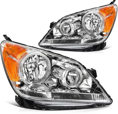 Fits For 2005-2007 Honda Odyssey Factory Style Headlights Assembly Pair Headlamp - Image 1 of 4