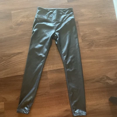 Leggings ajustados negros de cuero sintético Athleta talla Xsmall  Foto 1 de 4