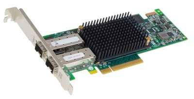 Emulex LPe16002 HBA 16 Gb/s Dual Port P005947-41C PCIe 3.0 x8 SFP High  Profile - Bild 1 von 2