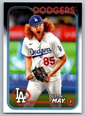 2024 Topps Dustin May Los Angeles Dodgers #683 - Image 1 of 2