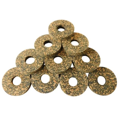 10 St  Gummikork  M8 Dichtung Ring Silikon Gummikorkscheiben Dichtscheiben  - Bild 1 von 4
