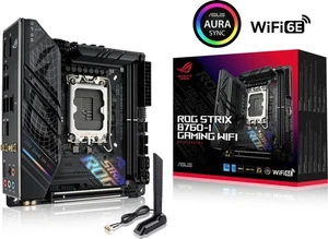 ASUS ROG Strix B760-I Gaming WIFI Mainboard Intel Sockel 1700 M.2 USB-C 3.2 mITX - Bild 1 von 9