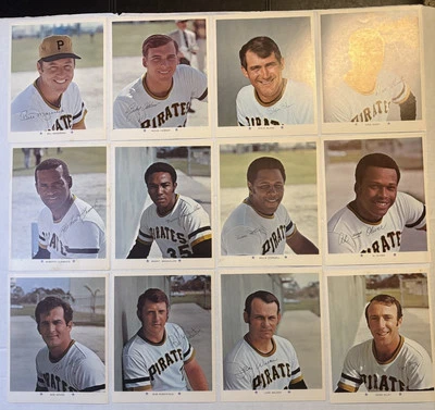 Pittsburgh Pirates, 1971 Arco Set (12+), Clemente, Stargell, Mazeroski, Blass - Image 1 of 4