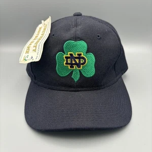 Vintage Notre Dame Fighting Irish Hat Cap Size 7 1/8 Fitted The Game 90s - Bild 1 von 9