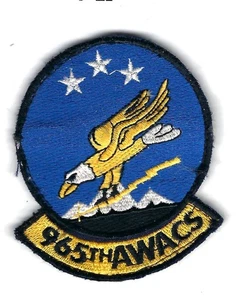 PATCH USAF 965th AIRBORNE WARNING CONTROL SQ AWACS TINKER AFB - Bild 1 von 1