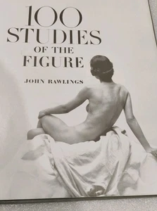 100 Studies Of The Figure Hardcover 1951 by John Rawlings - Imagen 1 de 8