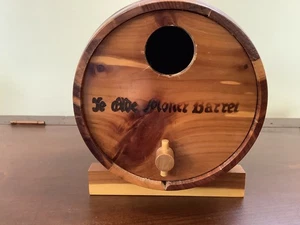 Vintage Holz Ye Olde Geldfass Bank - Bild 1 von 6