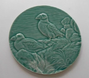 Edgecomb Potters Maine Atlantic Puffin 8" Trivet Hot Plate Carved Porcelain - Picture 1 of 5